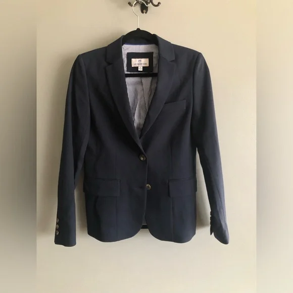 Southern Tide Navy Textured Blazer - Picture 3 of 14